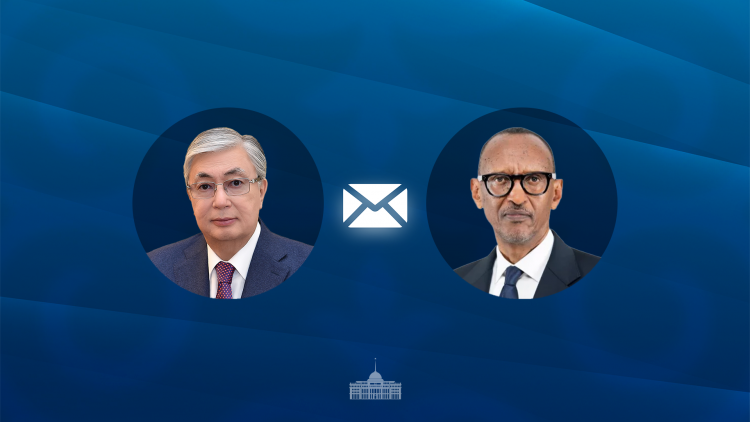 مەملەكەت باسشىسى رۋاندا پرەزيدەنتىن تاۋەلسىزدىك كۇنىمەن قۇتتىقتادى