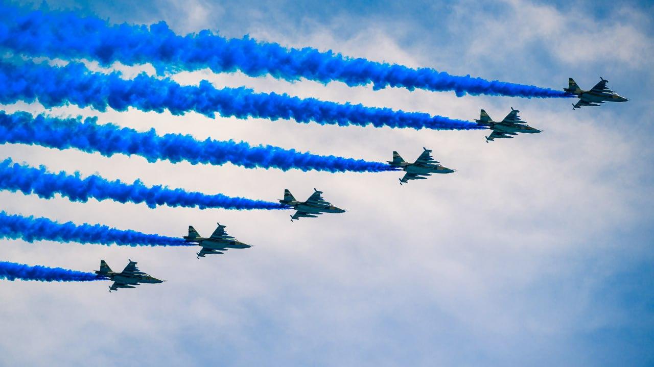 بۇگىن – اسكەري-اۋە كۇشتەرى كۇنى