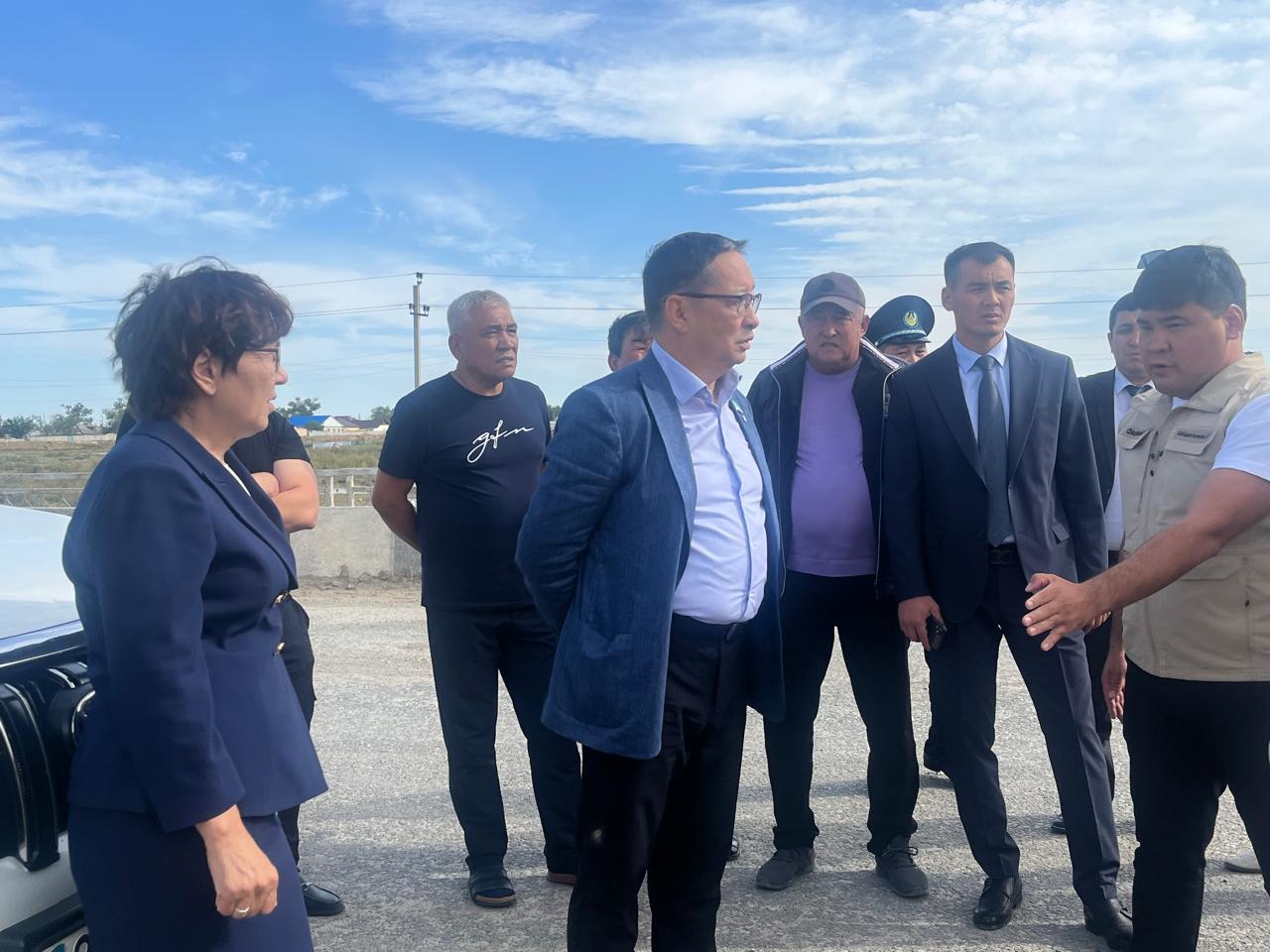 حاميت ەرعاليەۆ اۋىلىنا قاۋىپسىز وتكەل كەرەك