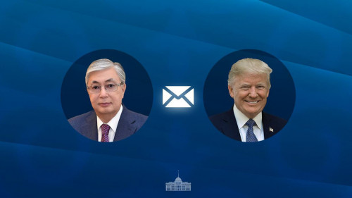 مەملەكەت باسشىسى اقش پرەزيدەنتىن قۇتتىقتادى