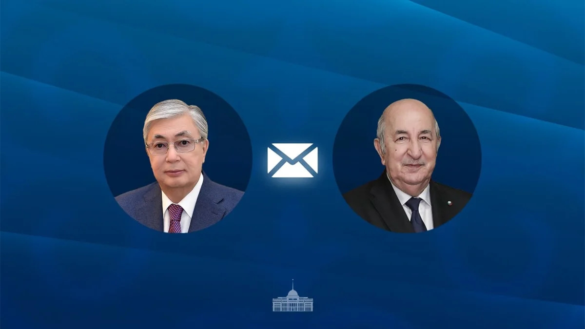 مەملەكەت باسشىسى الجير پرەزيدەنتى مەن وتانداستارىن تاۋەلسىزدىك كۇنىمەن قۇتتىقتادى