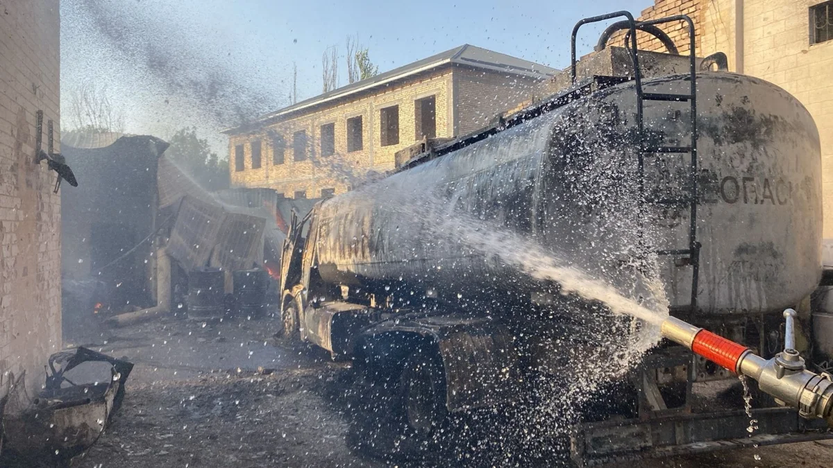 تۇركىستاندا جانارماي قۇيۋ بەكەتىندە جارىلىس بولدى