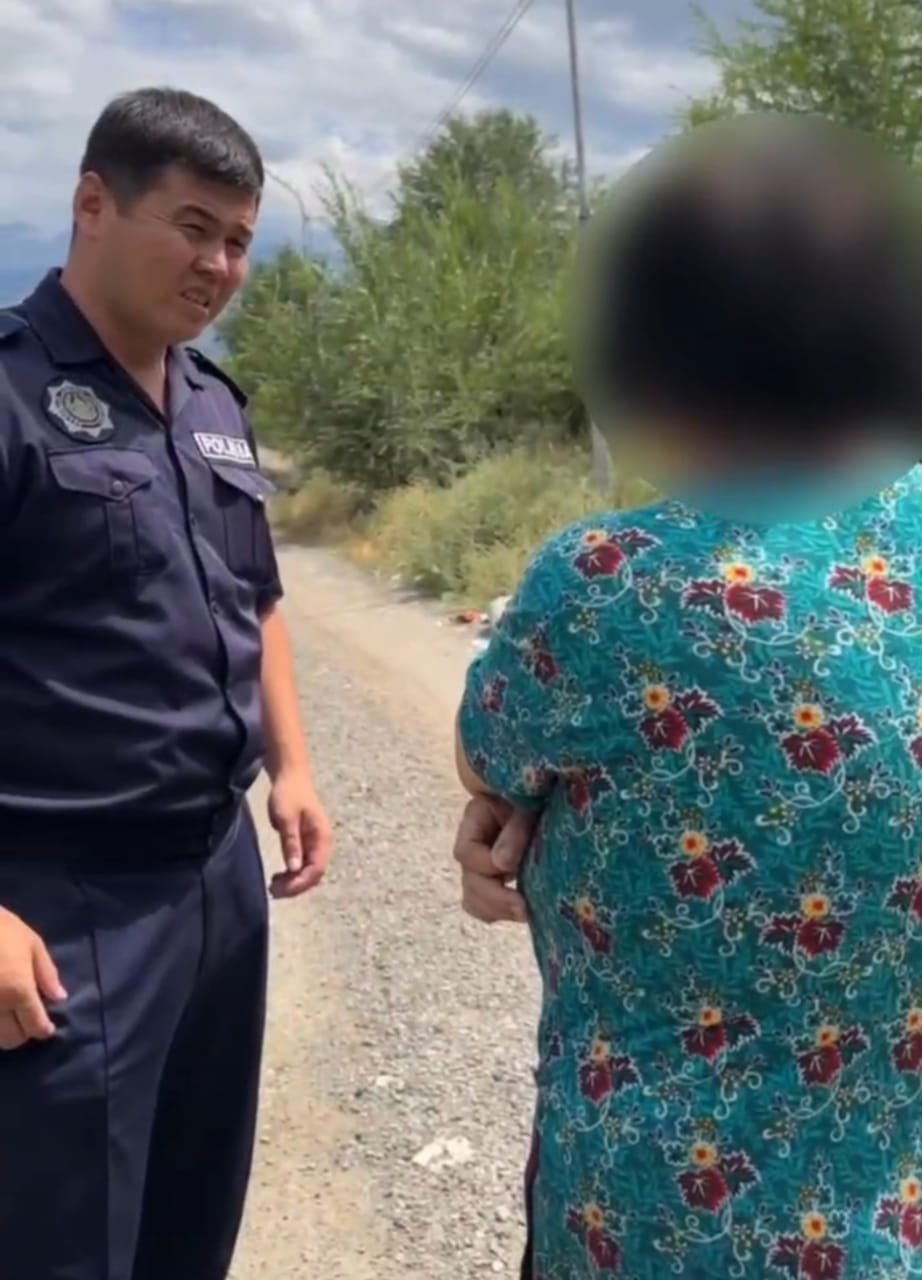 قاراساي اۋدانىندا پوليتسيا ايەلدى اجالدان امان الىپ قالدى