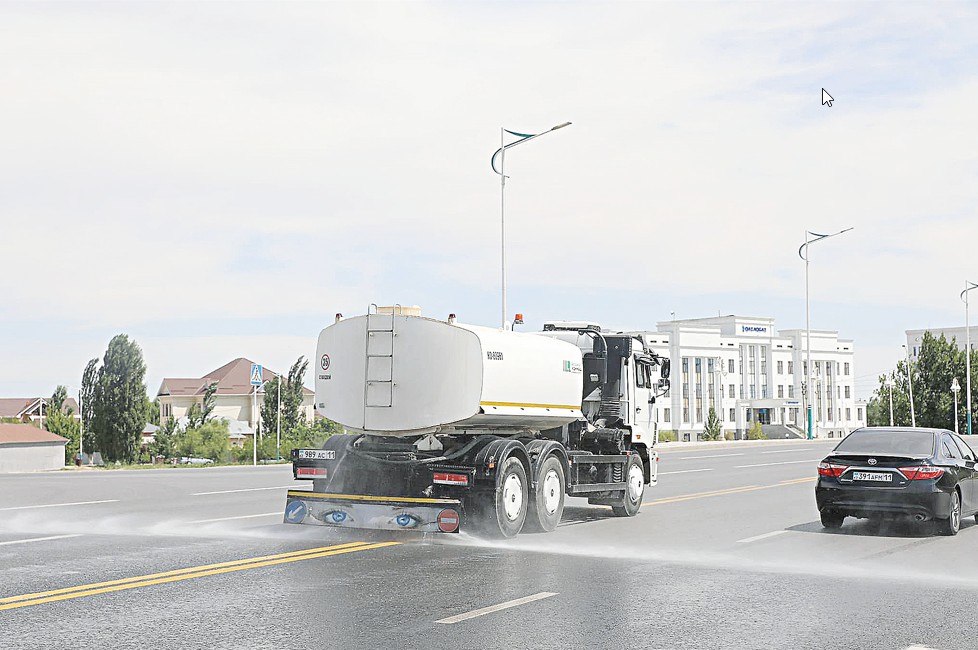 ورنىقتى جوسپار ءورىستى كەڭەيتتى