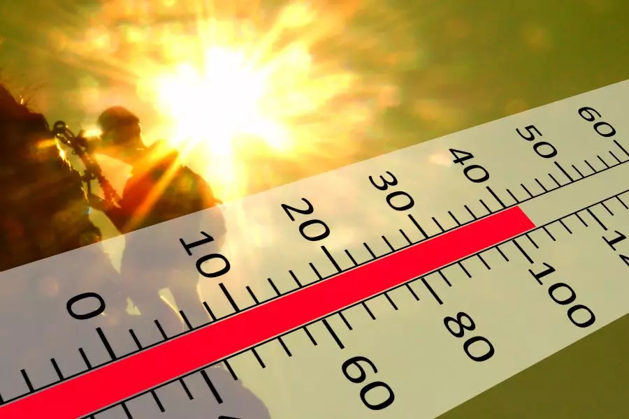 اتىراۋدا اۋا تەمپەراتۋراسى +43 گرادۋسقا دەيىن كوتەرىلەدى