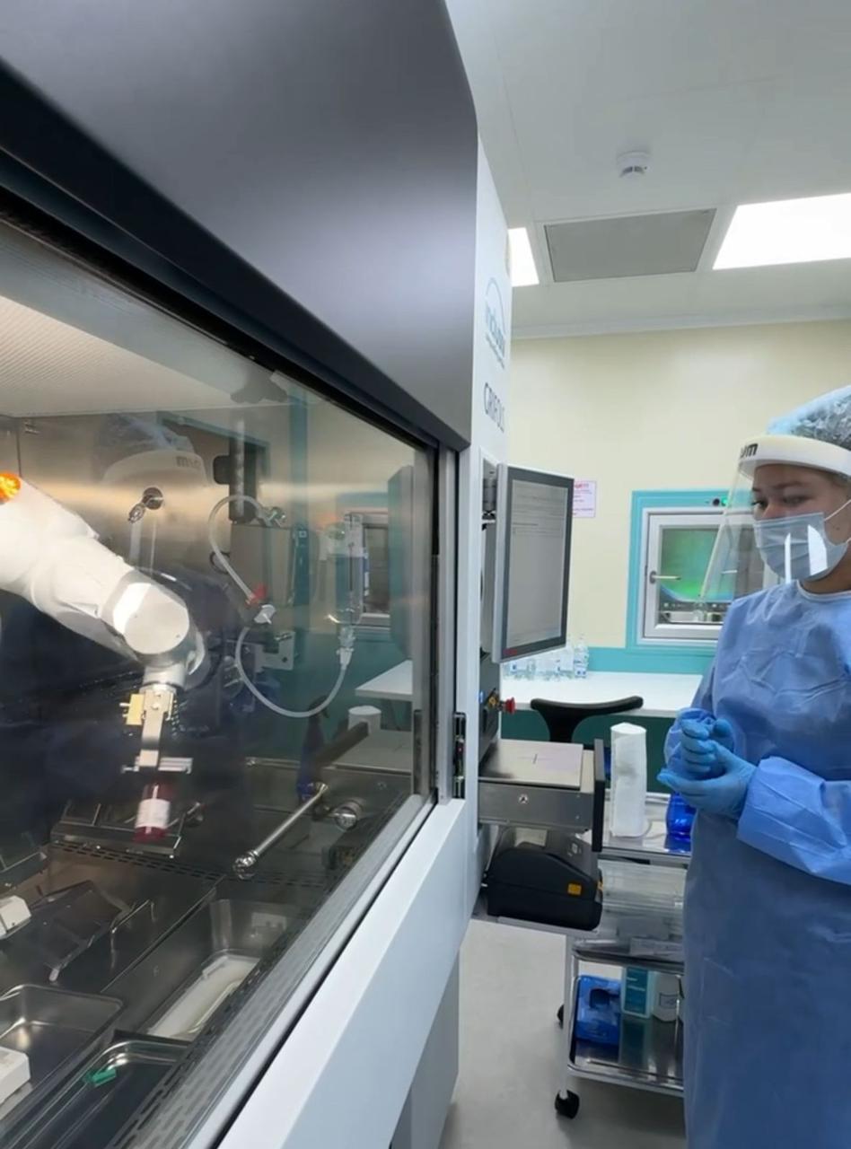 حيميوتەراپيالىق پرەپاراتتار دايىندايتىن العاشقى روبوت ىسكە كىرىستى