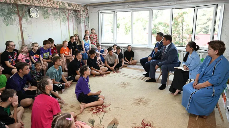 «باعاناشىل» بالالار ۇيىنە تەكسەرۋ جۇرگىزىلەدى