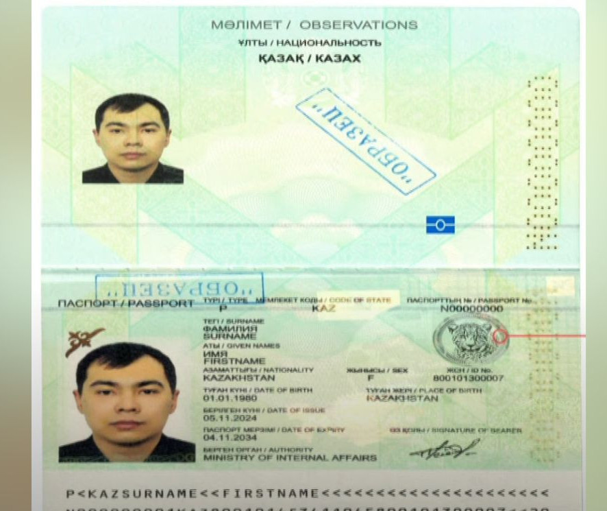 قر جاڭا پاسپورتىنا قار بارىسىنىڭ بەينەسى ەنگىزىلەدى