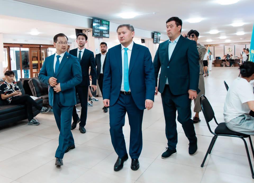 تالدىقورعاندا يتاليالىق جوعارى وقۋ ورنىنىڭ فيليالى اشىلدى