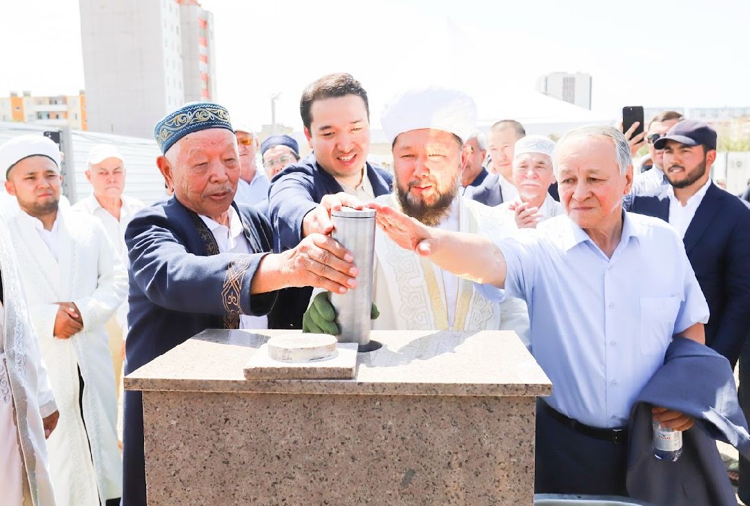 جەزقازعاندا مەشىت قۇرىلىسى باستالدى