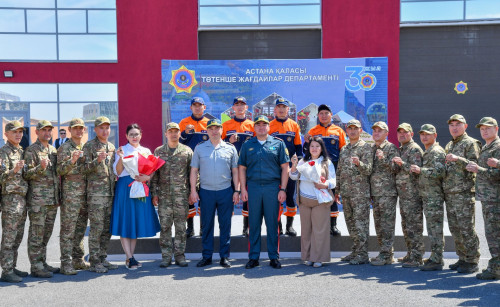 ەلوردالىق قۇتقارۋشىلارعا پاتەر كىلتى تابىستالدى