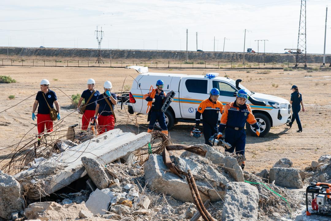 «جەر-2025»: وڭىرلەردە تاجىريبەلىك جاتتىعۋلار ءوتتى