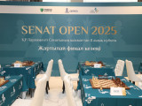 «Senat Open»:  باتىس شاحماتشىلارى ىرىكتەلدى