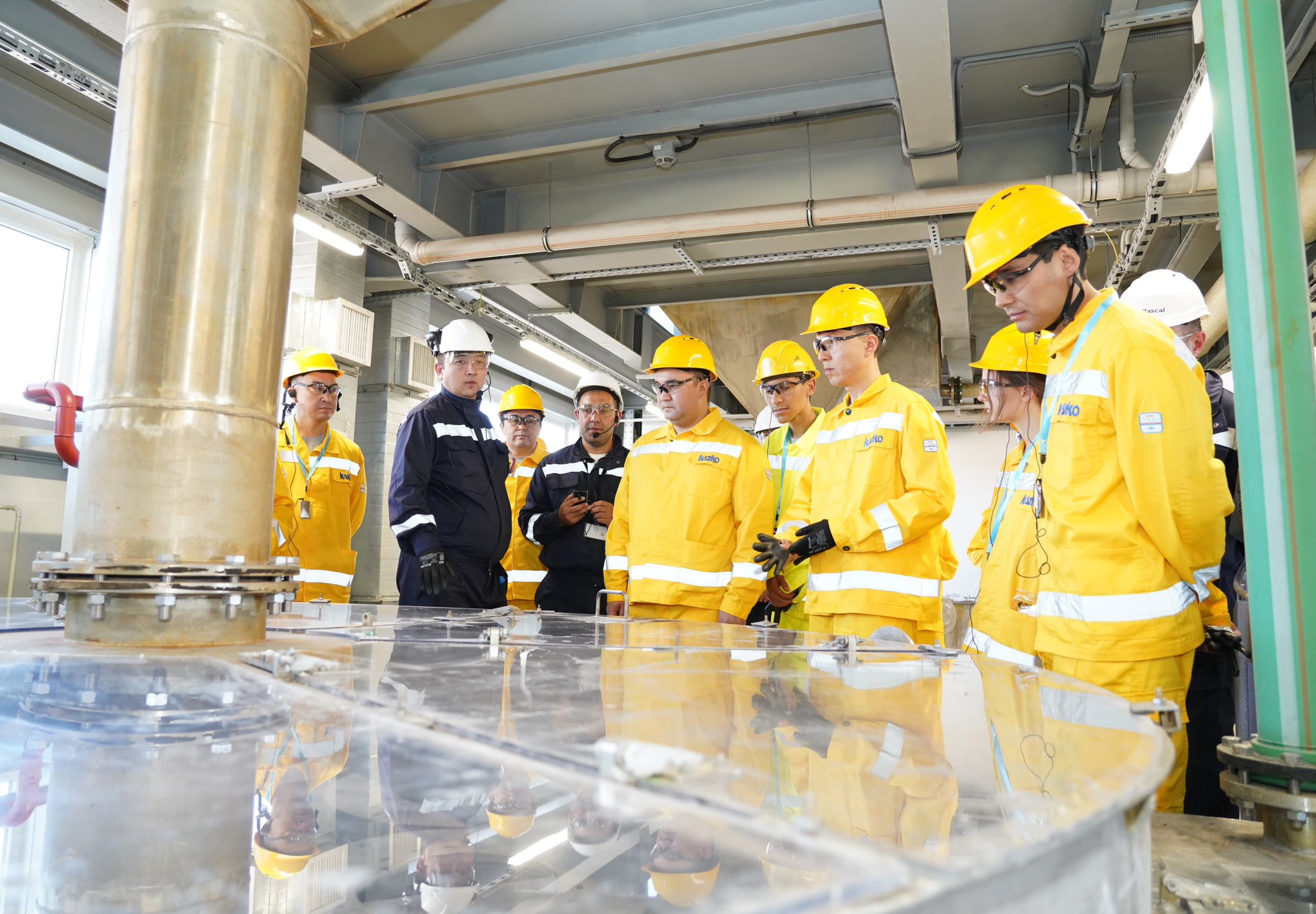 ۋران وڭدەۋ زاۋىتى ىسكە قوسىلدى