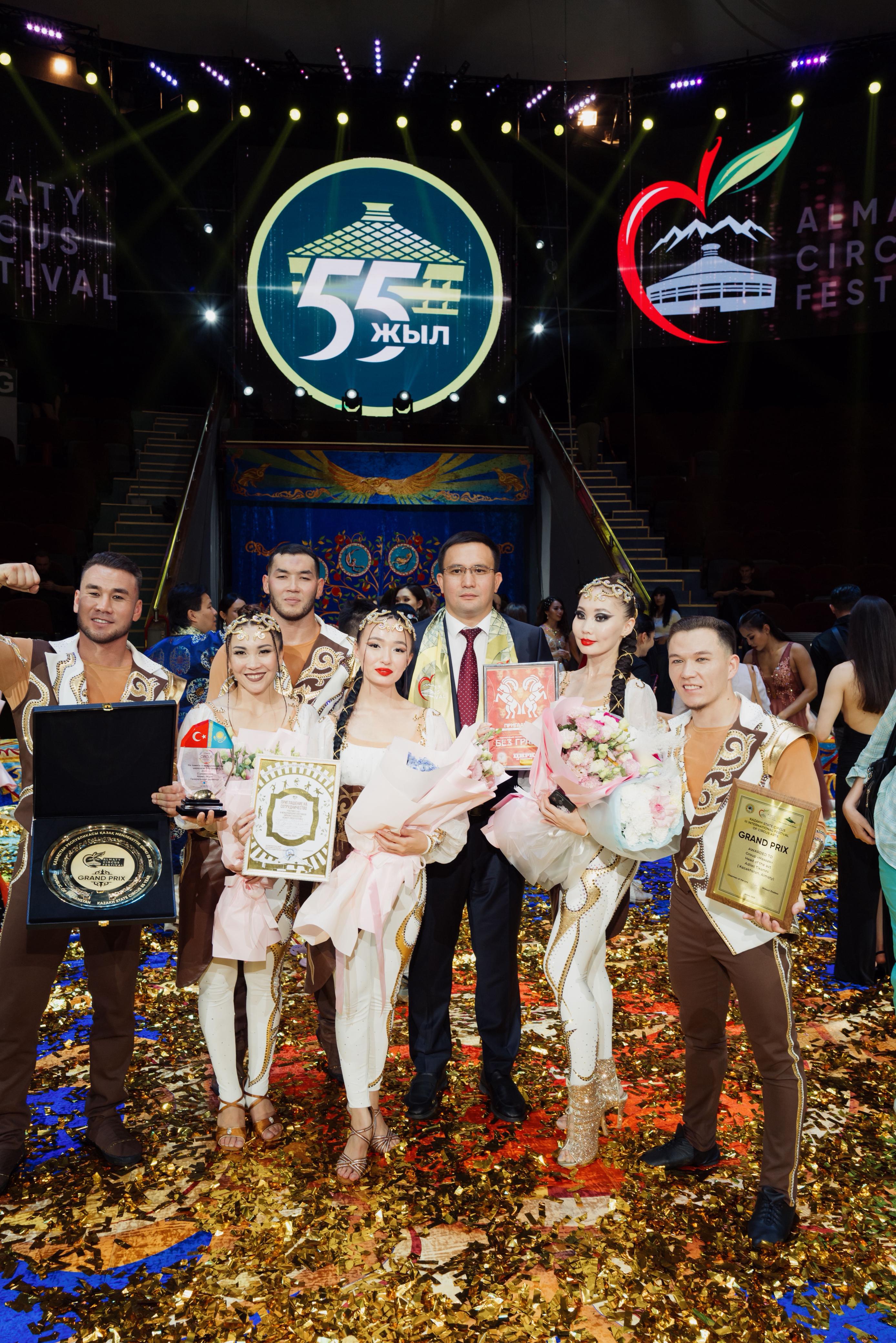 «Hassak» توبى III حالىقارالىق تسيرك فەستيۆالىنىڭ باس جۇلدەسىن يەلەندى