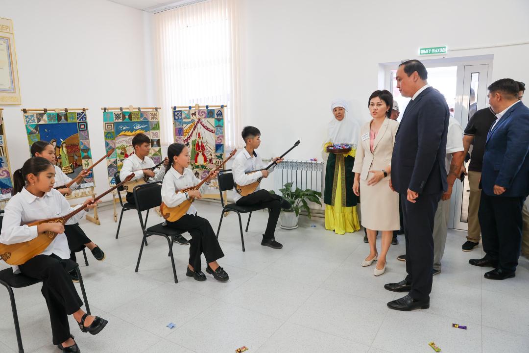 بەلباساردا مادەنيەت ءۇيى پايدالانۋعا بەرىلدى