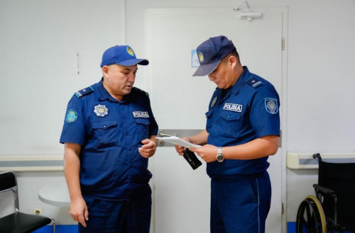 استاناداعى 6 اۋرۋحانانى پوليتسيا كۇزەتەدى