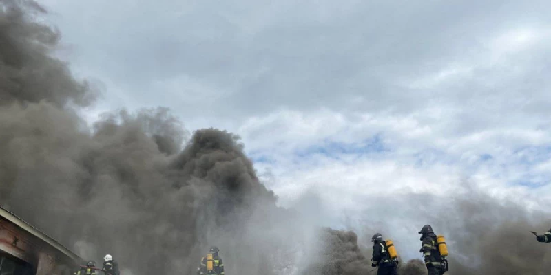 ورالدا ءىرى ءسۇت كومبيناتىنان ءورت شىقتى