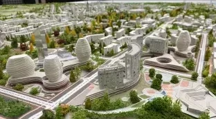 الاتاۋ قالاسىندا قۇرىلىس جۇمىستارى باستالدى