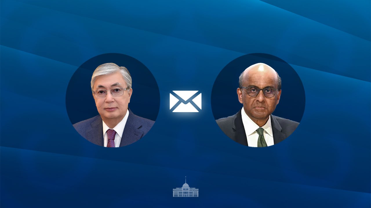 مەملەكەت باسشىسى سينگاپۋر پرەزيدەنتىنە قۇتتىقتاۋ جەدەلحاتىن جولدادى