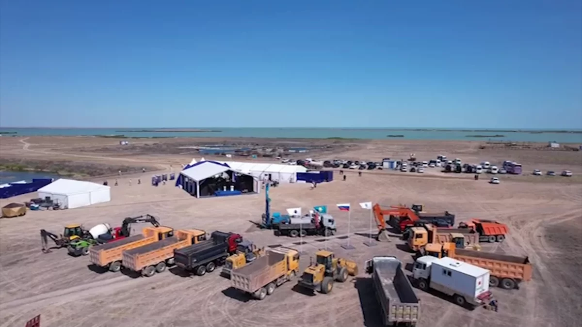 اتوم ەلەكتر ستانساسىنىڭ قۇرىلىسى باستالدى