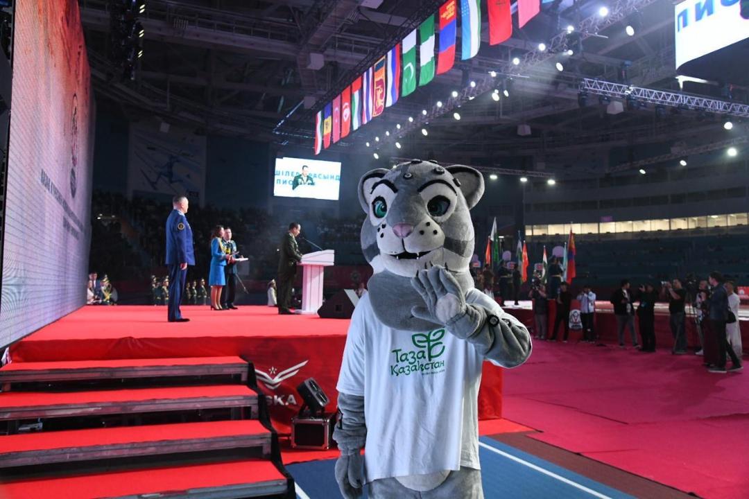 تازابەك Cism الەم چەمپيوناتىندا «تازا قازاقستان» اكتسياسىنا قاتىستى