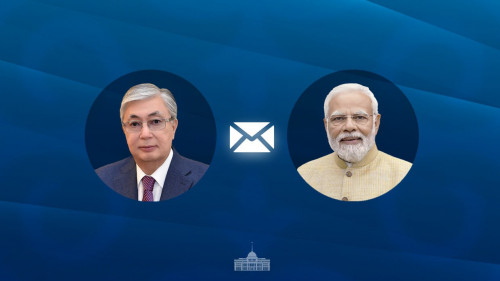 مەملەكەت باسشىسى ءۇندىستان پرەمەر-ءمينيسترى نارەندرا ءموديدى قۇتتىقتادى