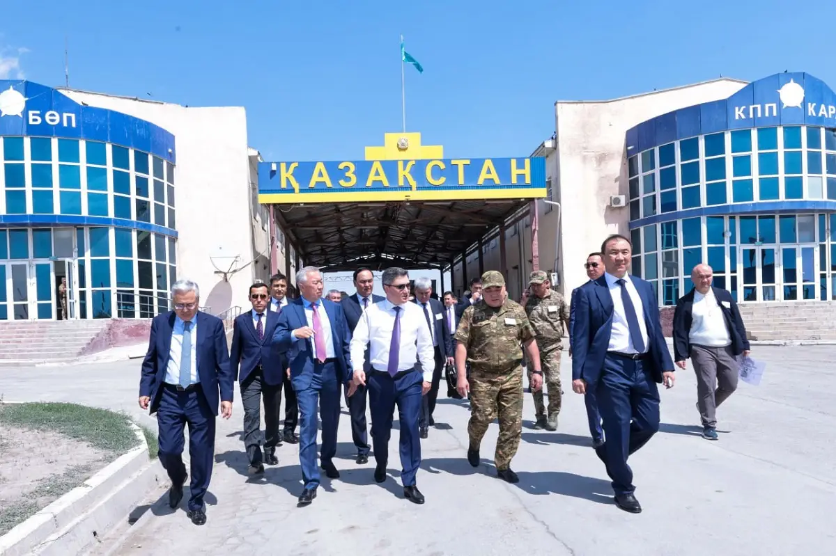 وتكىزۋ پۋنكتتەرىندەگى جۇمىستى تەكسەردى