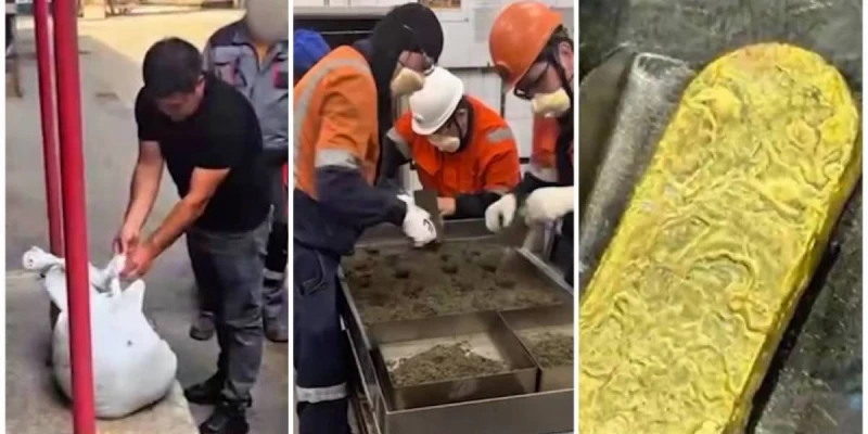 شقو-دا جاسىرىن التىن وندىرۋمەن اينالىسقاندار اشكەرەلەندى