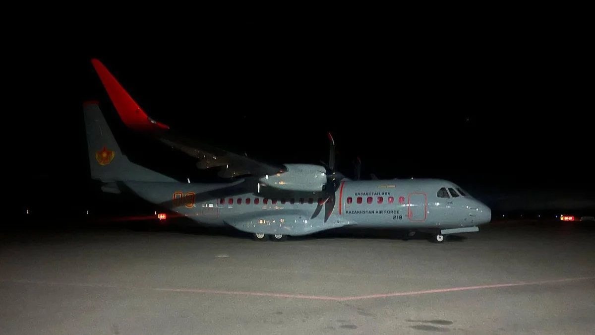 اباي وبلىسىنداعى جول اپاتىنان كەيىن پرەزيدەنت تاپسىرماسىمەن اسكەري ۇشاق اتتاندى