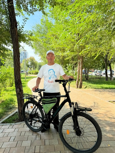 اباي ەلىنە ۆەلوسيپەدپەن ساياحاتتادى