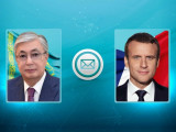 مەملەكەت باسشىسى فرانتسيا پرەزيدەنتىمەن تەلەفون ارقىلى سويلەستى 