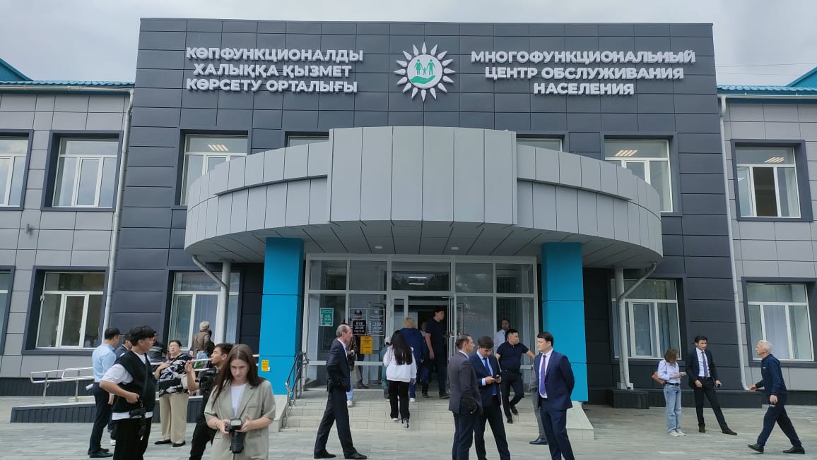 قوستانايدا حالىققا قىزمەت كورسەتۋ ورتالىعى اشىلدى