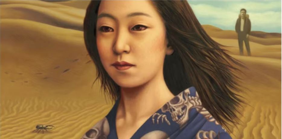 قۇم قۇرساۋىنداعى ايەل