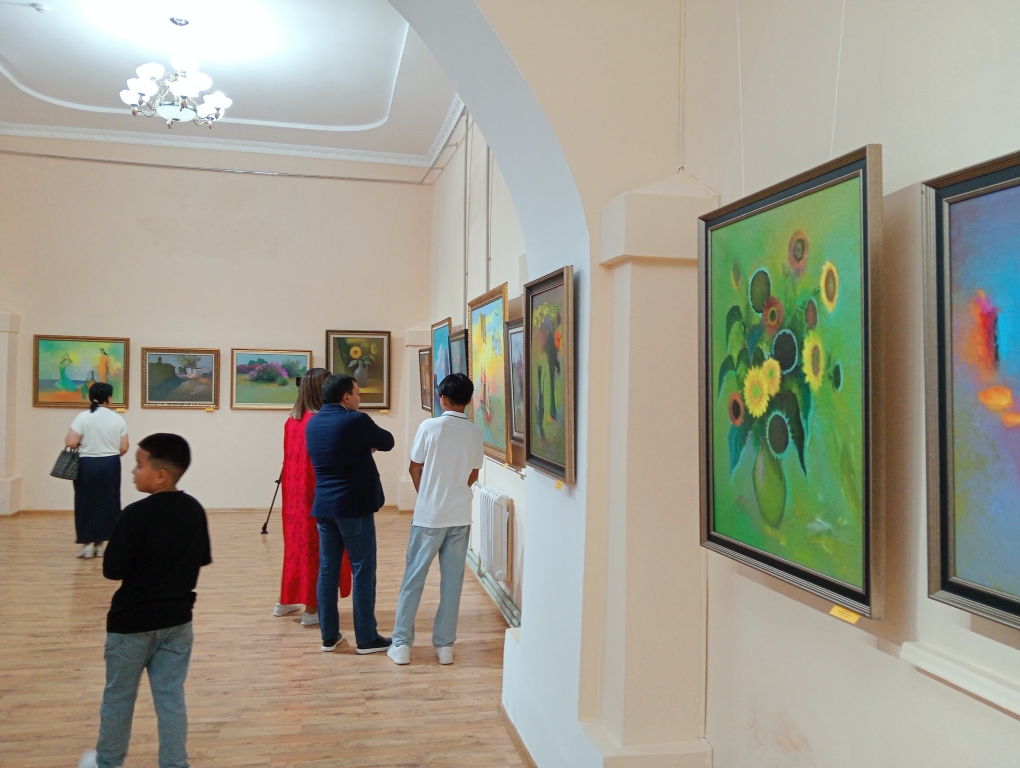 تۋعان جەر تابيعاتىن بەينەلەگەن