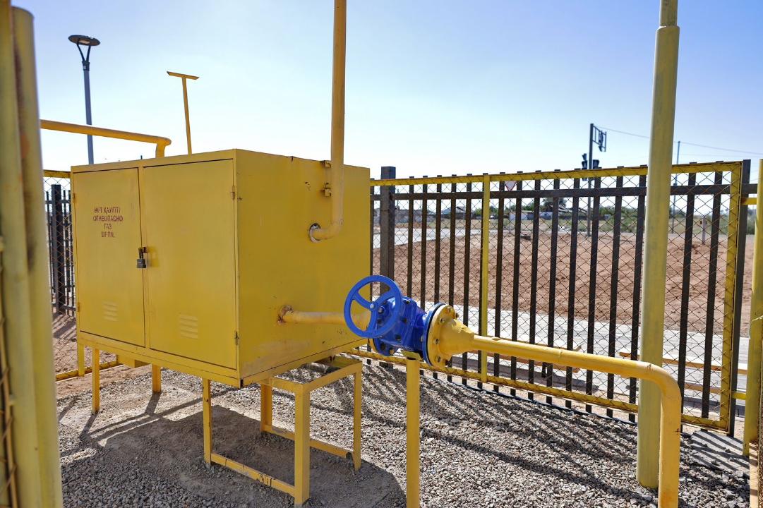  ۇلىتاۋ وبلىسىندا الەۋمەتتىك نىسانداردى گازداندىرۋ جۇمىستارى جالعاسۋدا