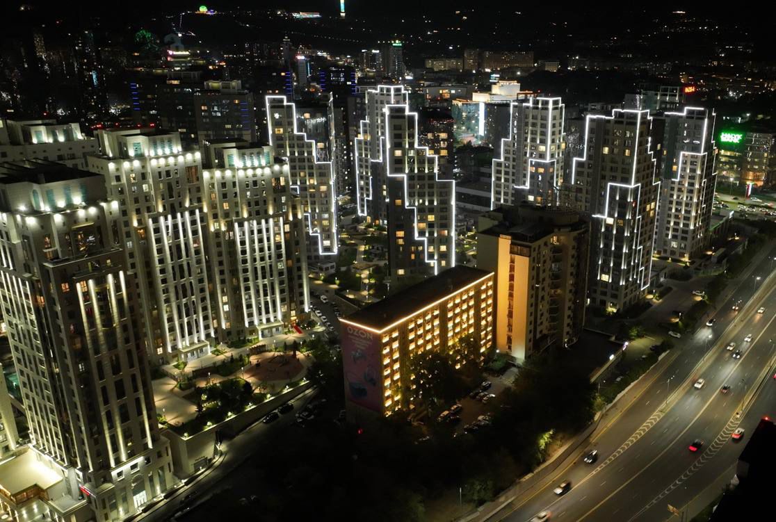 الماتىدا عيماراتتاردى جارىقتاندىراتىن 20 مىڭداي شام ورناتىلادى