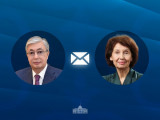 مەملەكەت باسشىسى سولتۇستىك ماكەدونيا پرەزيدەنتىن قۇتتىقتادى