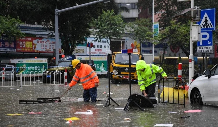 «تاپا» تايفۋنى قىتايدا قاۋىپ تۋدىرىپ وتىر