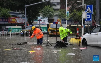 قىتايدا «تاپا» تايفۋنى سالدارىنان حالىق جاپپاي ەۆاكۋاتسيالانعان