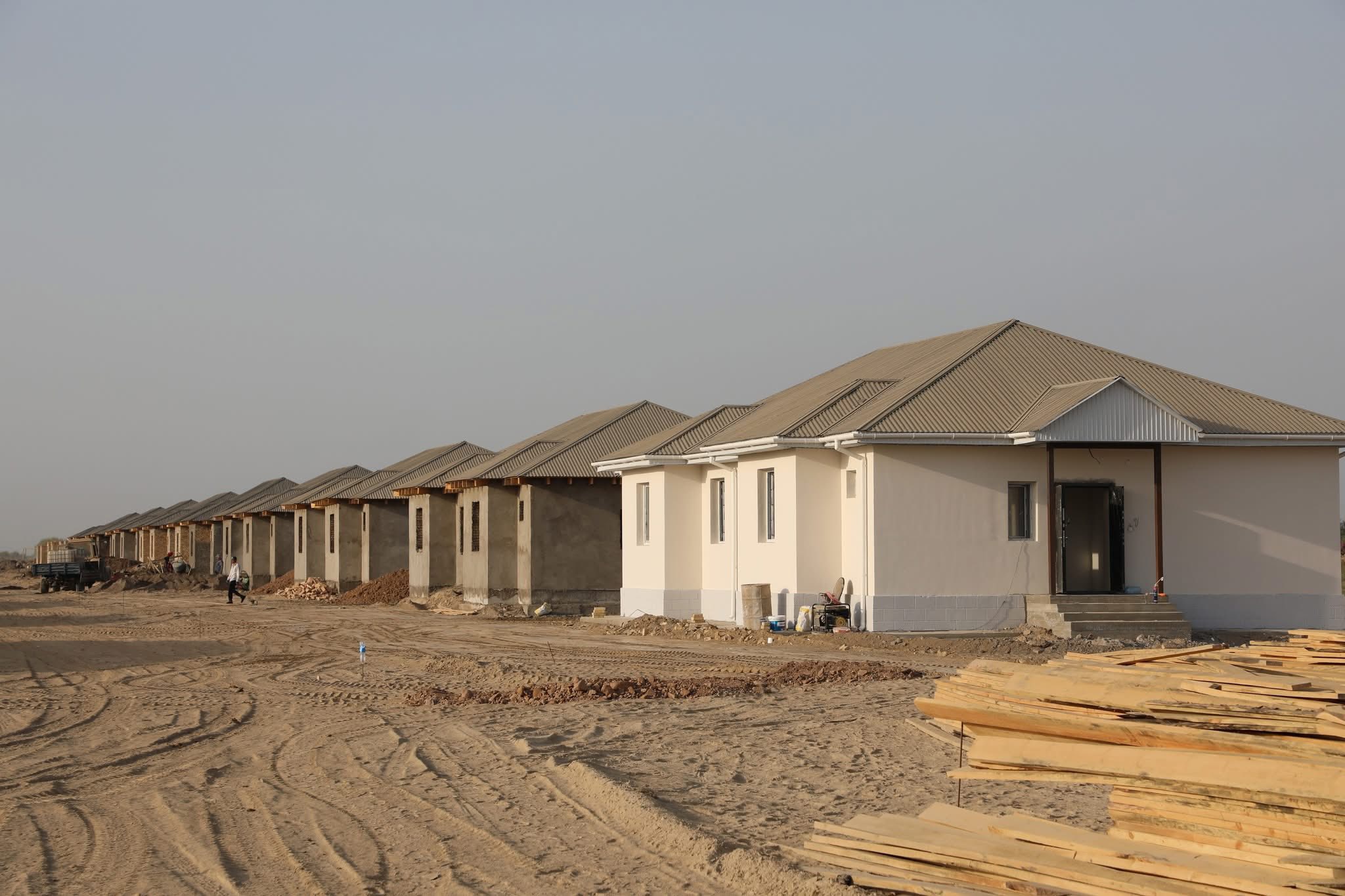 ماقتاارالدا الەۋمەتتىك وسال توپتارعا ارنالعان 48 ءۇي سالىنىپ جاتىر