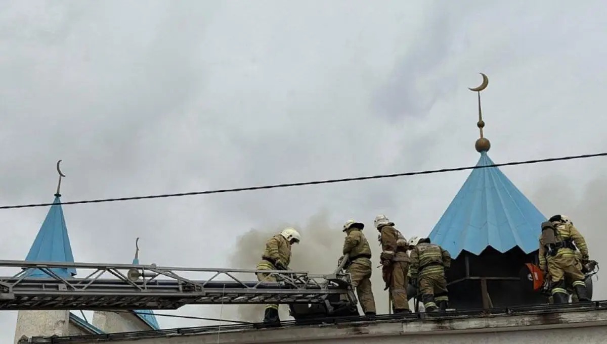 شىمكەنتتە مەشىتتە ءورت شىقتى