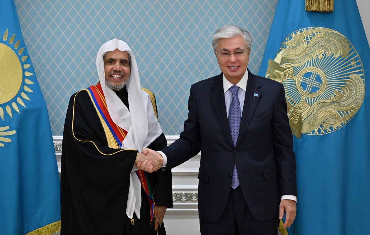 پرەزيدەنت دۇنيەجۇزىلىك يسلام ليگاسىنىڭ باس حاتشىسىن قابىلدادى