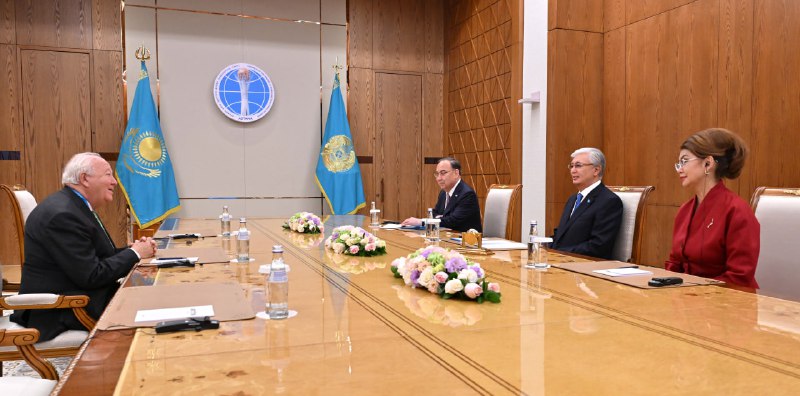 پرەزيدەنت بۇۇ باس حاتشىسىنىڭ وركەنيەتتەر اليانسى جونىندەگى جوعارى وكىلىن قابىلدادى