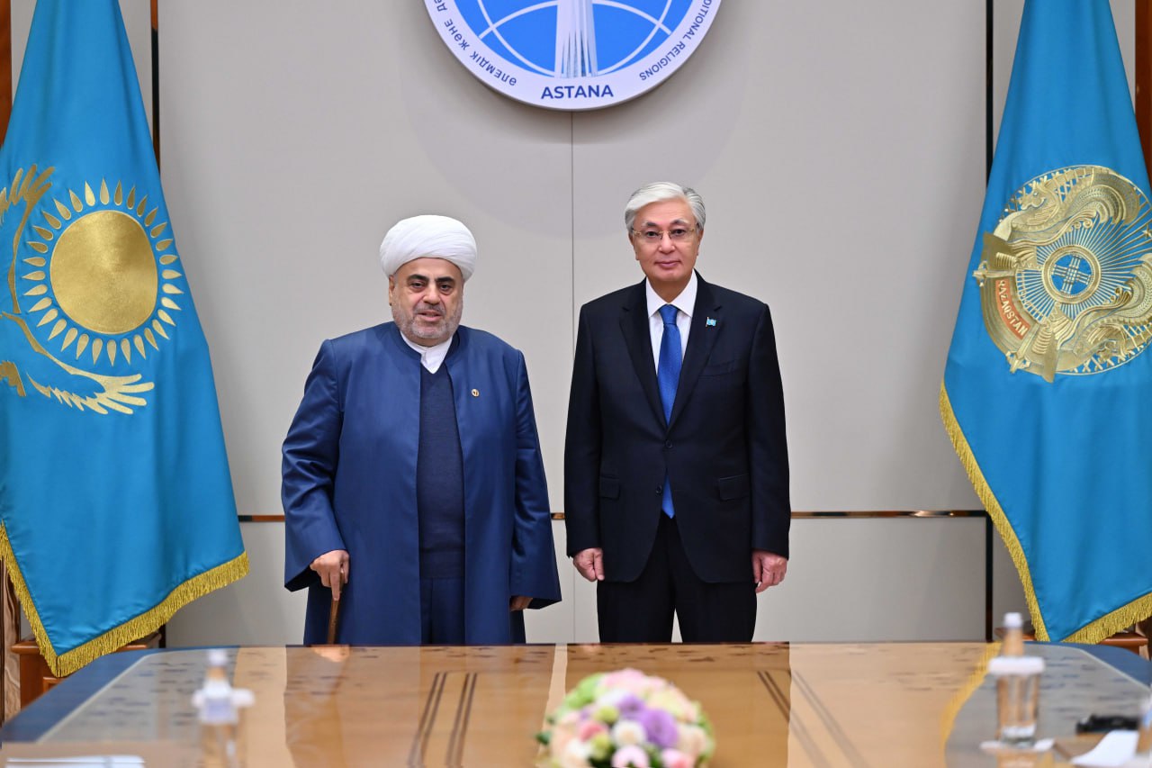 قاسىم-جومارت توقاەۆ كاۆكاز مۇسىلماندارى باسقارماسىنىڭ توراعاسىن قابىلدادى