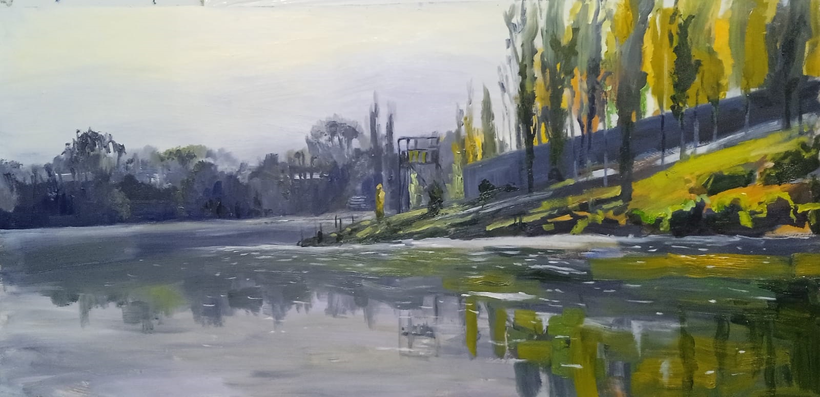 كەنەپتەگى كۇزگى بوياۋلار