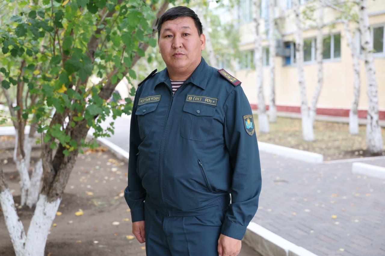 ۇلتتىق ۇلاننىڭ وفيتسەرى ەكىنشى رەت ادام ءومىرىن ساقتاپ قالدى