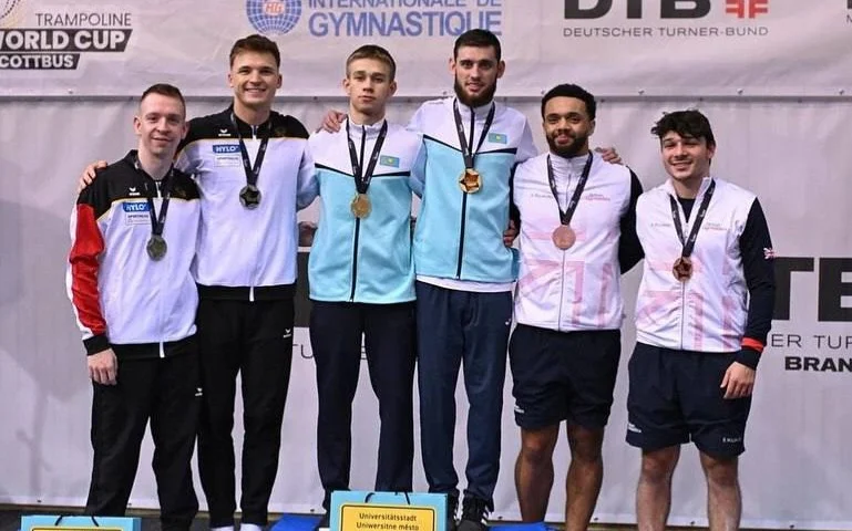 باتۋتتىق گيمناستيكادان قازاقستاندىقتار الەم كۋبوگى كەزەڭىندە چەمپيون اتاندى