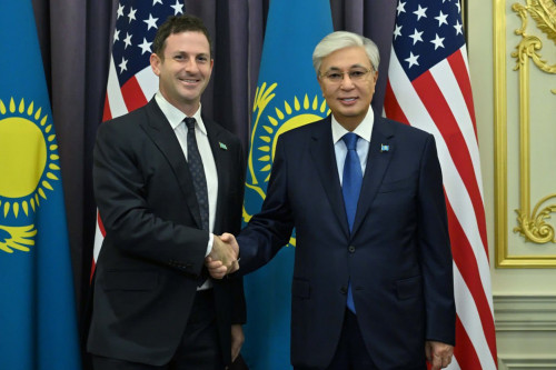 قاسىم-جوماوت توقاەۆ Goldman Sachs Global Institute كومپانياسىنىڭ جاھاندىق ماسەلەلەر بويىنشا پرەزيدەنتى دجارەد كوەنمەن كەزدەسۋ وتكىزدى