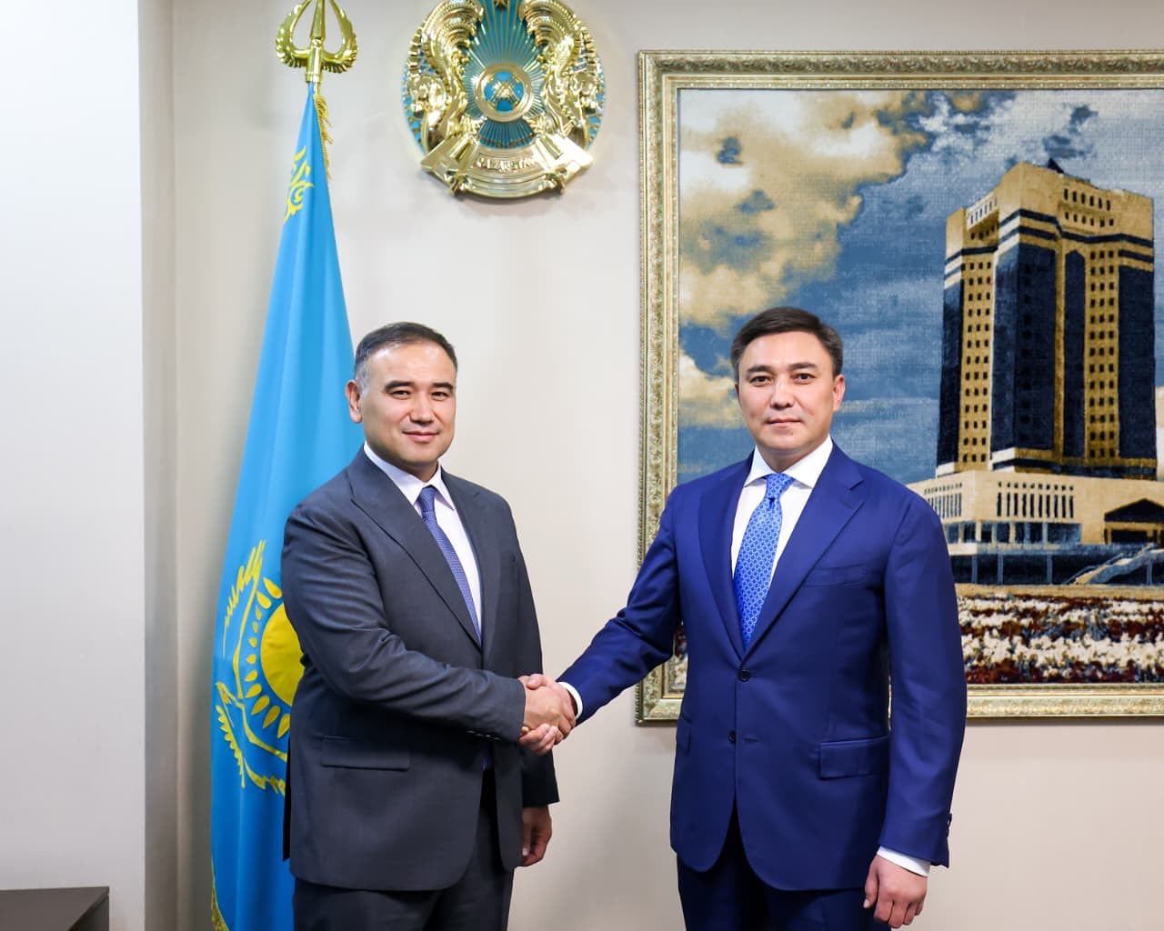 شىمكەنت قالاسى اكىمىنىڭ ورىنباسارى تاعايىندالدى